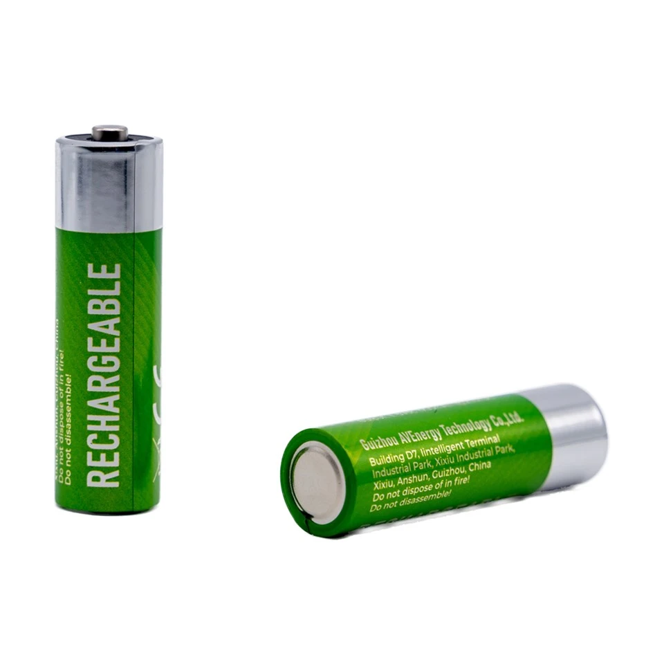Rechargeable Double A Lithium Battery